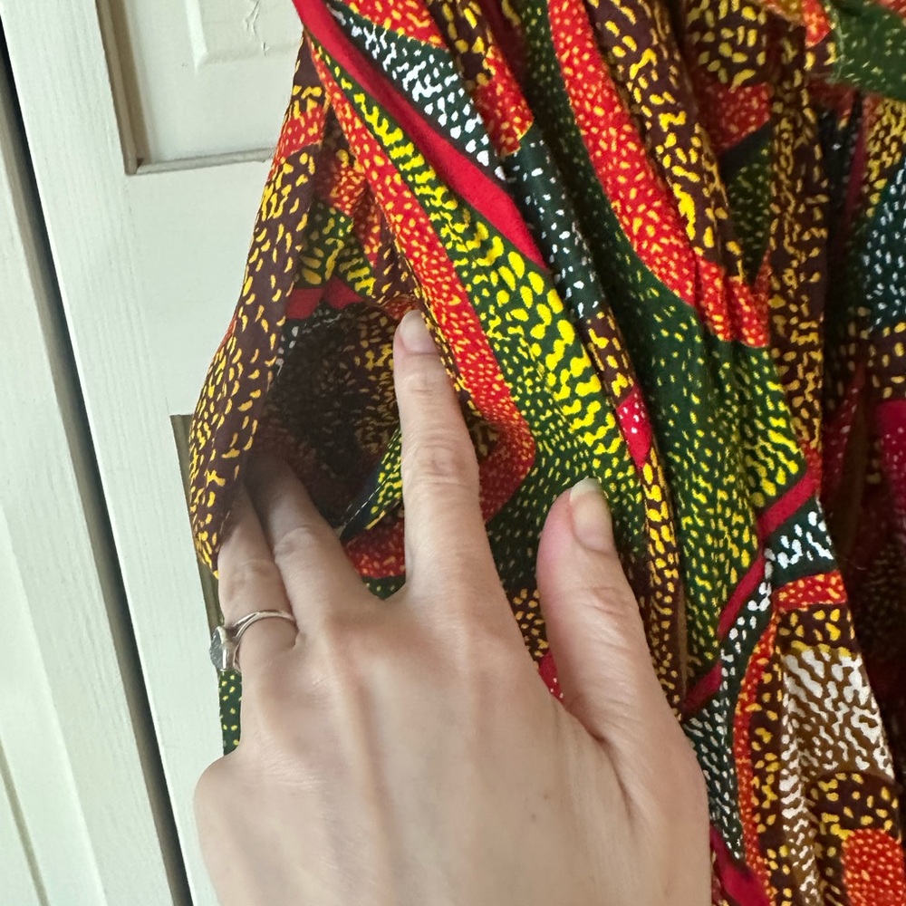 Advance Apparels 100% Cotton Colorful A-Line Maxi Skirt - Picture 4 of 9